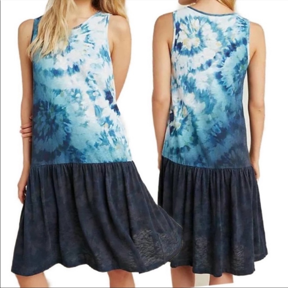 Anthropologie • Saturday Sunday Tie Dye Tank Dress
